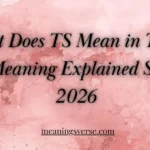 What Does TS Mean in Text? Full Meaning Explained Simply 2026