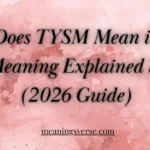 What Does TYSM Mean in Text? Full Meaning Explained Simply (2026 Guide)