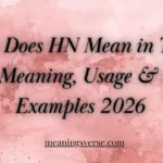 What Does HN Mean in Text? Full Meaning, Usage & Real Examples 2026